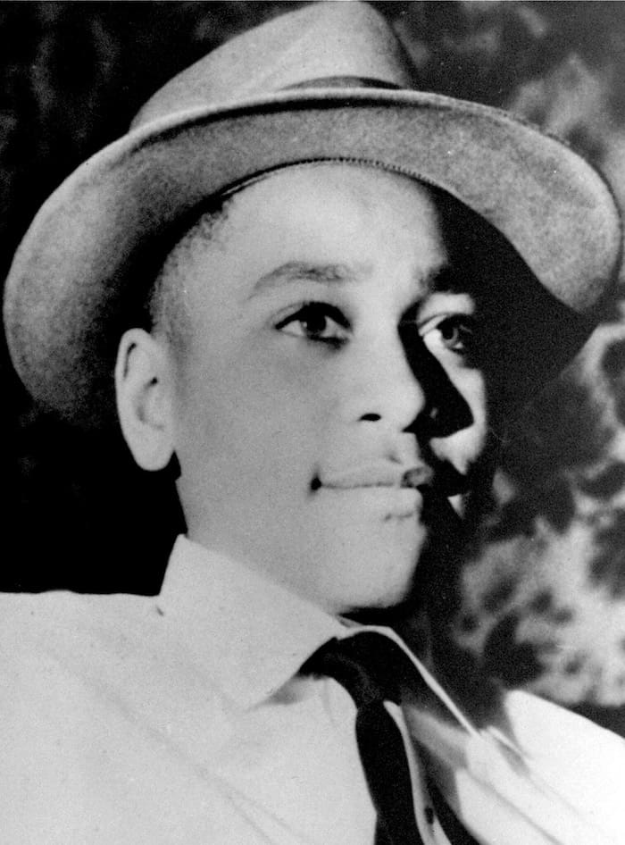Portrait of Emmett Till, African American teenager whose 1955 murder galvanized the Civil Rights Movement