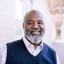 Pastor David Hill, descendant of the Bradley family, honoring ancestors through the Marlin Memorial Project in Texas.