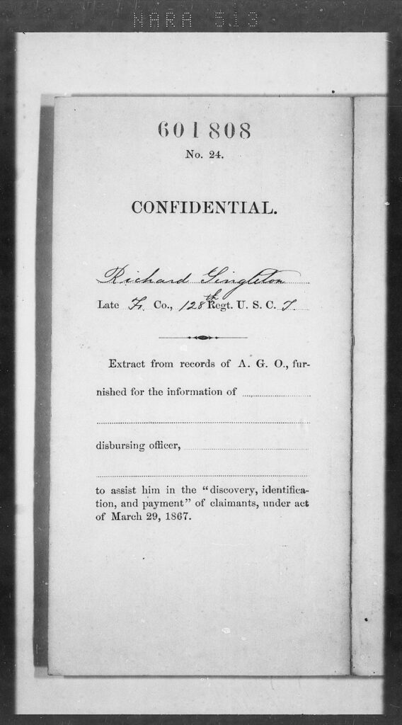 Freedmen’s Bureau M2029 record from FamilySearch showing a military pension file for Solomon King, Private, 102nd U.S. Colored Troops. Keyword-Rich Terms Freedmen’s Bureau M2029 records FamilySearch African American genealogy 102nd USCT pension record Solomon King Civil War soldier African American military claims U.S. Colored Troops records genealogy Freedmen’s Bureau pensions and bounty claims Black Civil War soldiers records Military service genealogy African Americans Freedmen’s Bureau records FamilySearch