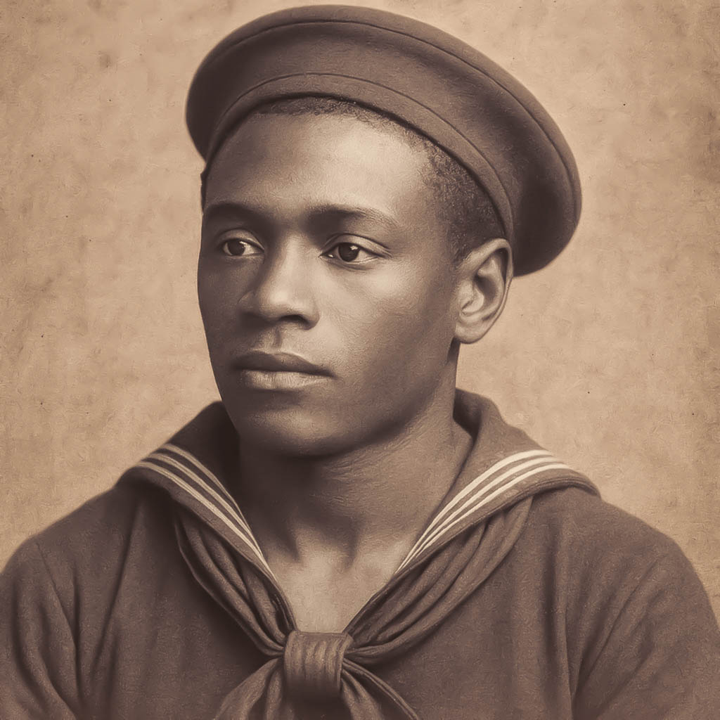 African American Union Navy sailor, Civil War era — Fold3 naval records: Rendezvous Reports, muster rolls, pensions.
