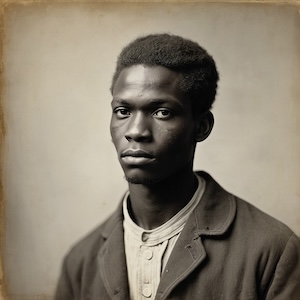 AI portrait symbolizing African Americans in the 1880 and 1890 census, created by David Anthony Taylor for Black Pearls of Genealogy. Keywords: 1880 census African Americans, 1890 census fire loss, mortality schedules genealogy, African American census research, U.S. census history 1880–1890, Black Pearls of Genealogy.