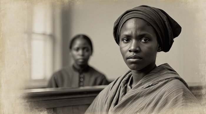 “Antique portrait of an African-Native American woman symbolizing Freedmen listed in Dawes and Cherokee Freedmen rolls.”