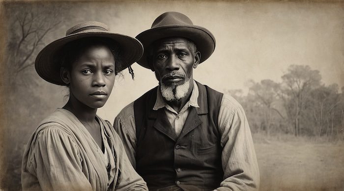 Freed family representing the 1867 Kingstree SC to Galveston TX migration, honored at the Marlin Memorial for their arrival in Falls County.