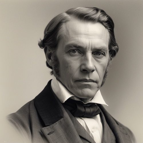 White male witness portrait, Southern Claims Commission testimony, Civil War claims records, Reconstruction genealogy resources, African American claims research.